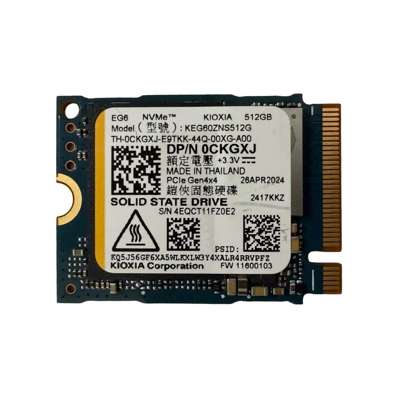 KIOXIA NVMe 512GB SSD Drive
