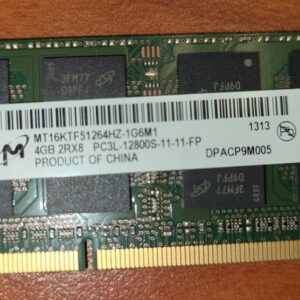 MT Ram DDR3 4GB PC3-12800S-11-11-FP